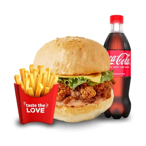 Chief burger combo