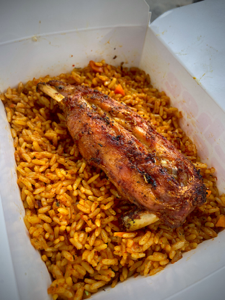 Jolly rice with turkey