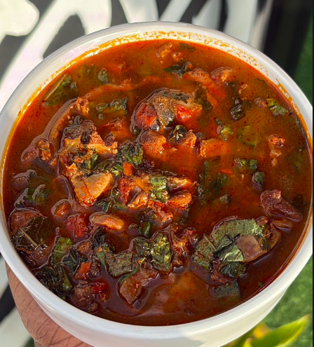 Goat meat pepper soup
