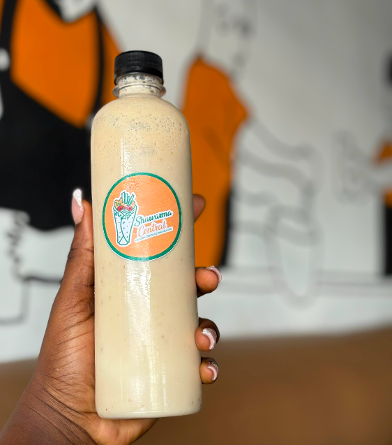 Yellow burst smoothie