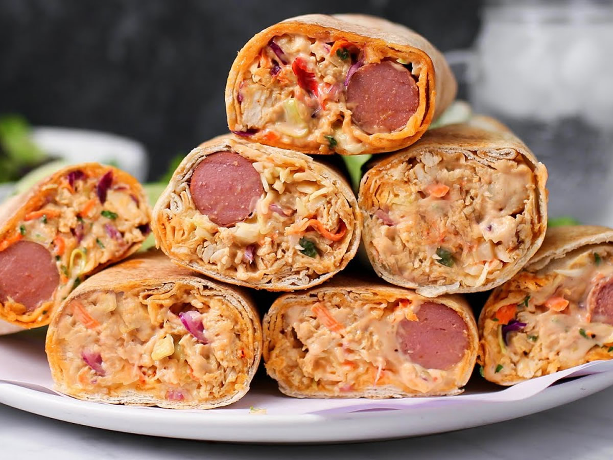 Shawarma with 2 Sausage