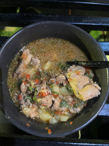 Chicken pepper soup