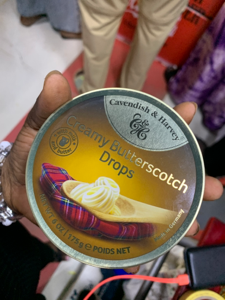 Creamy Butterscotch Drops
