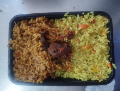 Small plate with beef