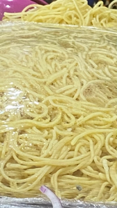 white spaghetti