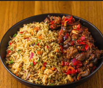 Asun rice (per portion )