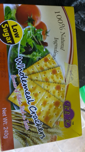 whole meal crackers