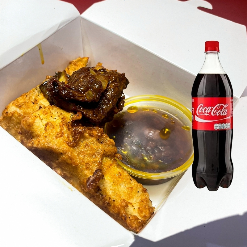 Yamarita with beef and drink combo