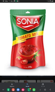 Sonia tomatoes mix per roll
