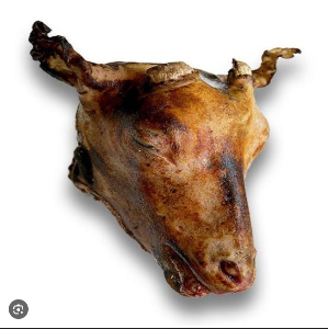 goat head and leg