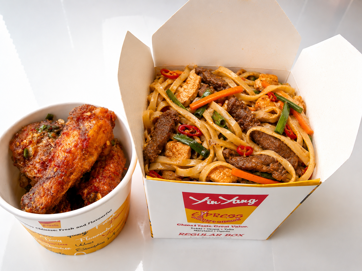 Chowmein Noodles (Chicken & Beef)