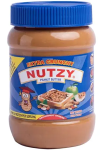 Extra chrunchy nutzy peanut butter 510g