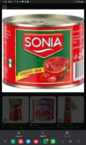 Sonia tomatoes Tin