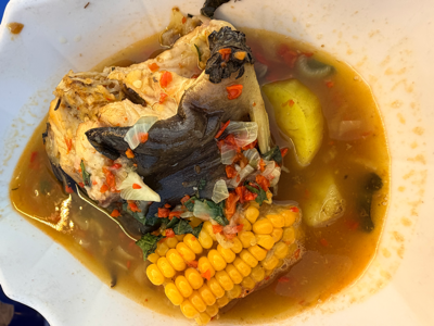 fresh fish Peppersoup