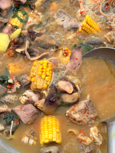 Goat meat assorted peppersoup