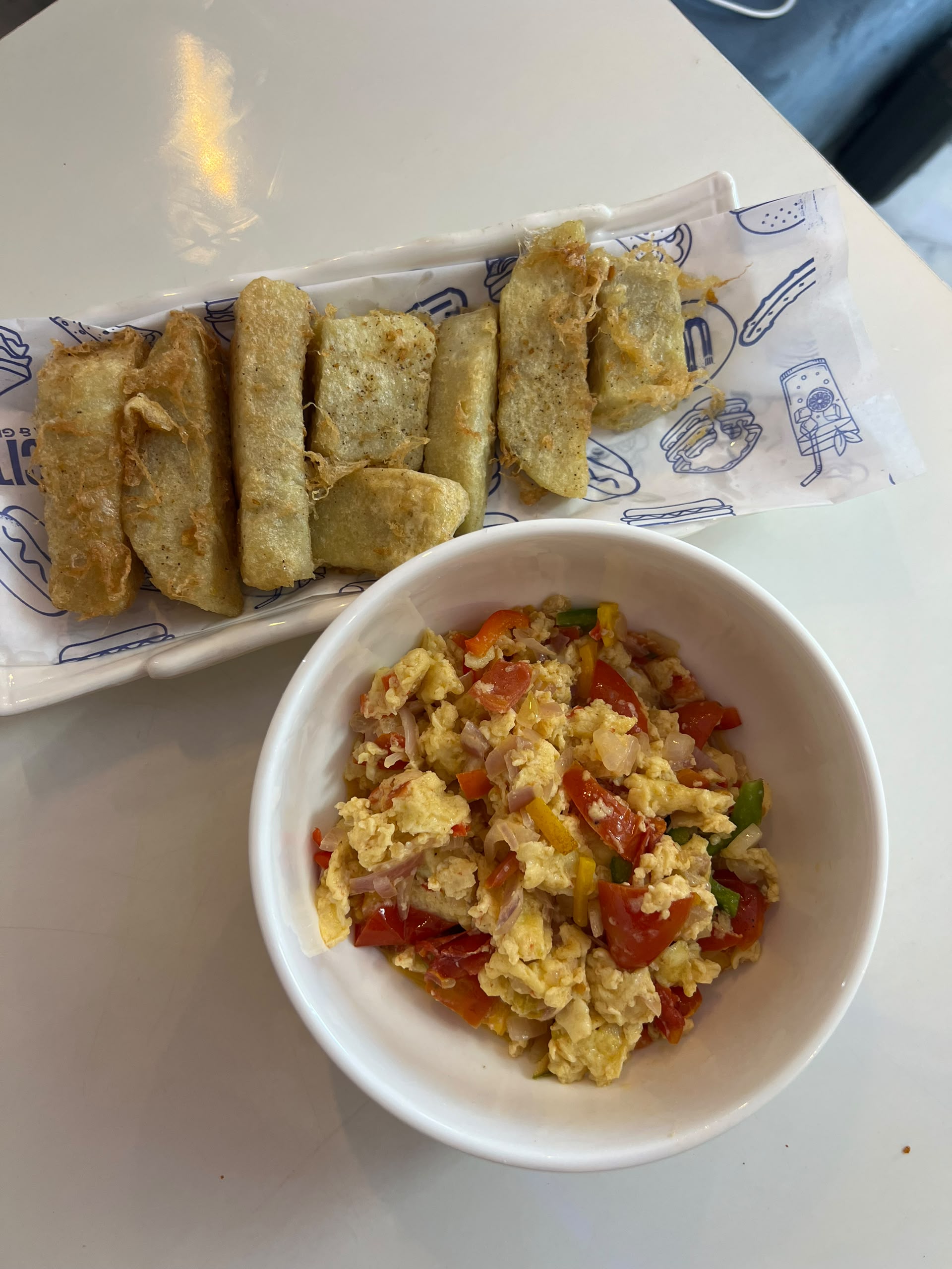 Yamarita & egg sauce