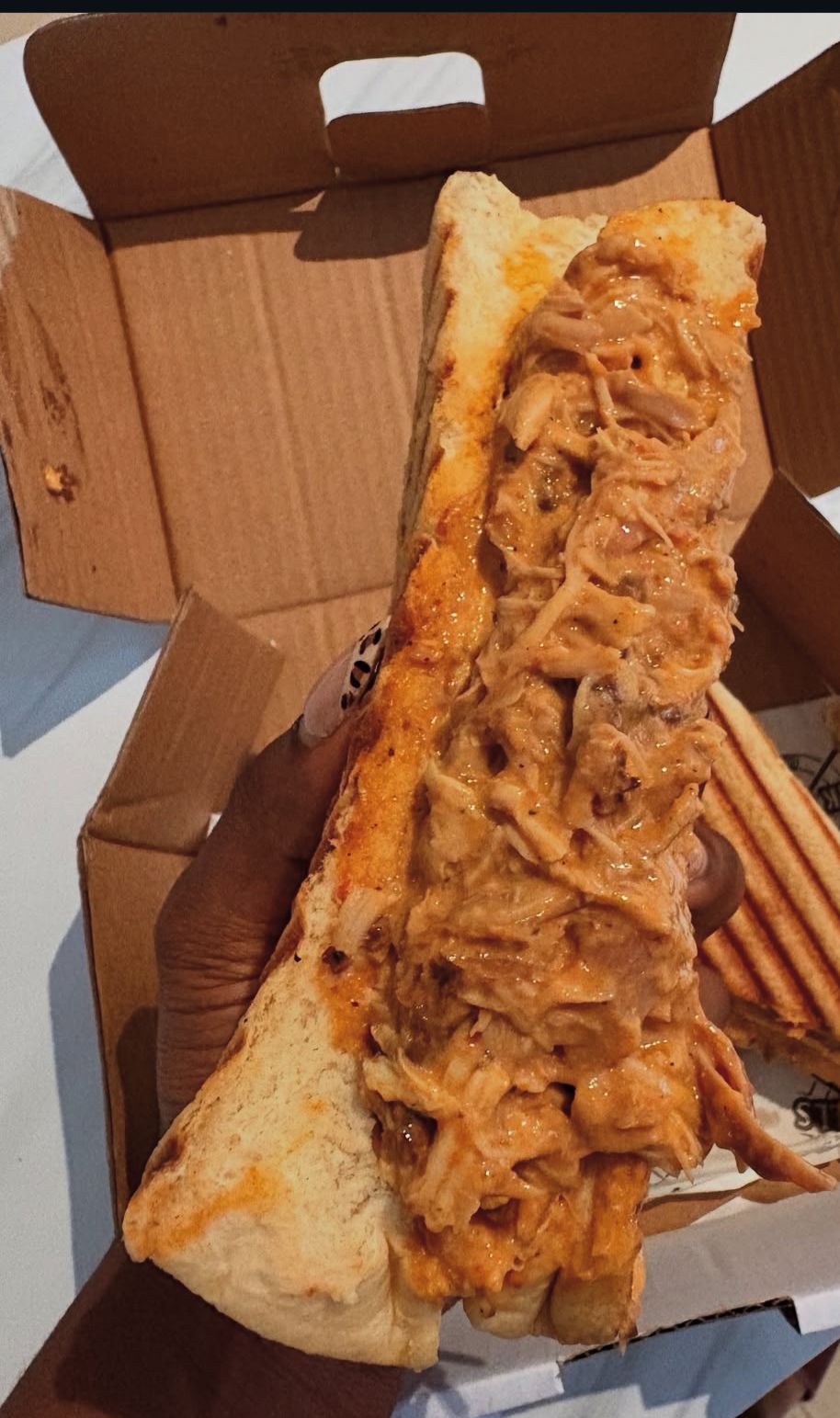 Agege loaded sandwich