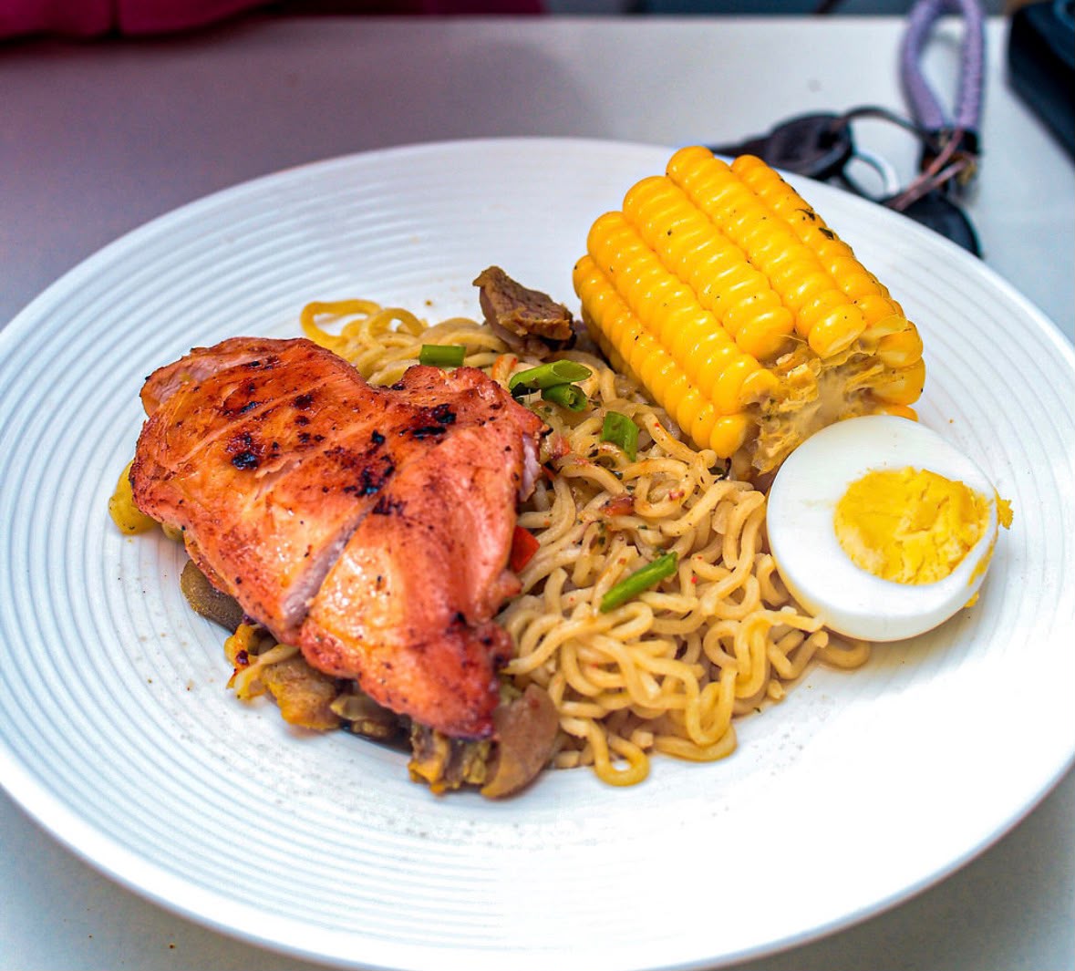 Rich steak noodles - Grilled Chicken