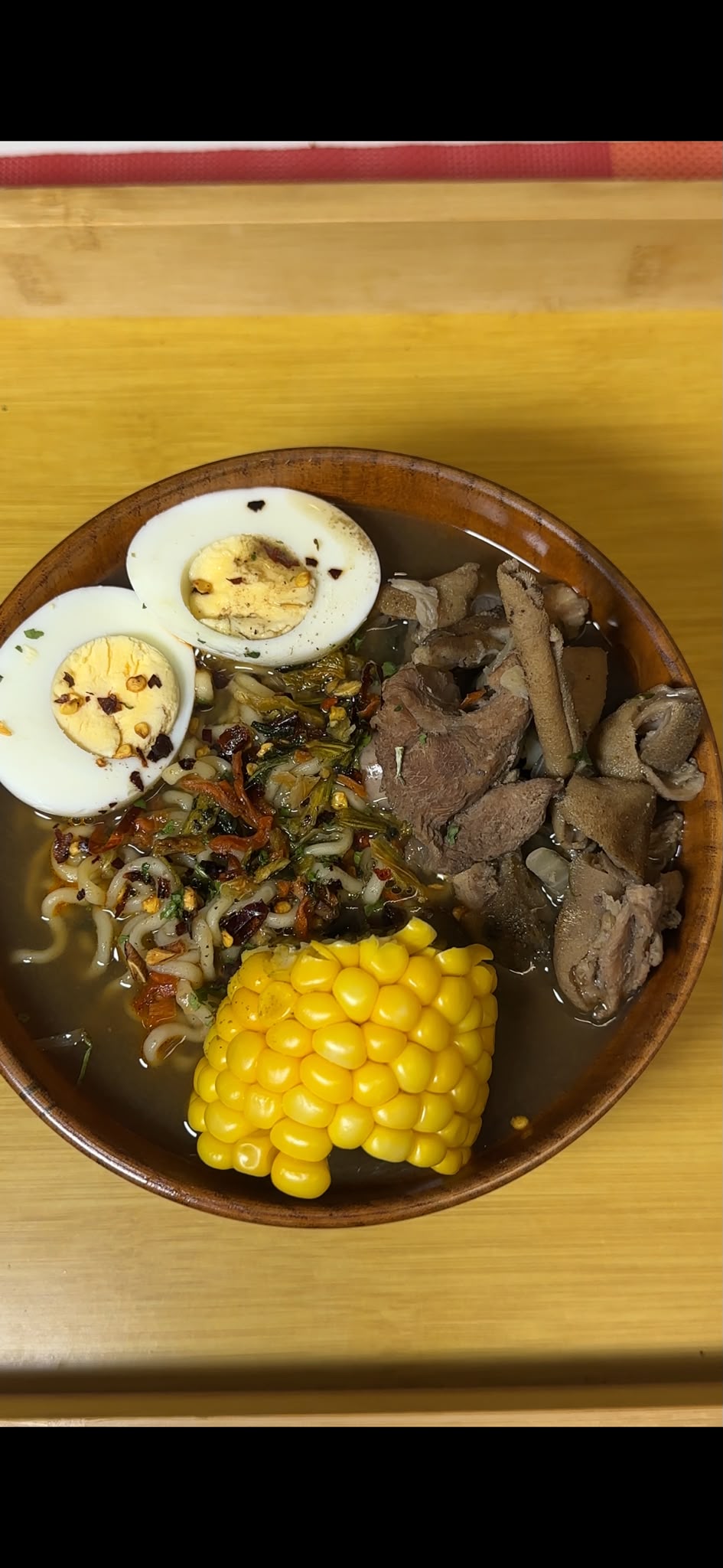 9ja indomie peppersoup - Goatmeat