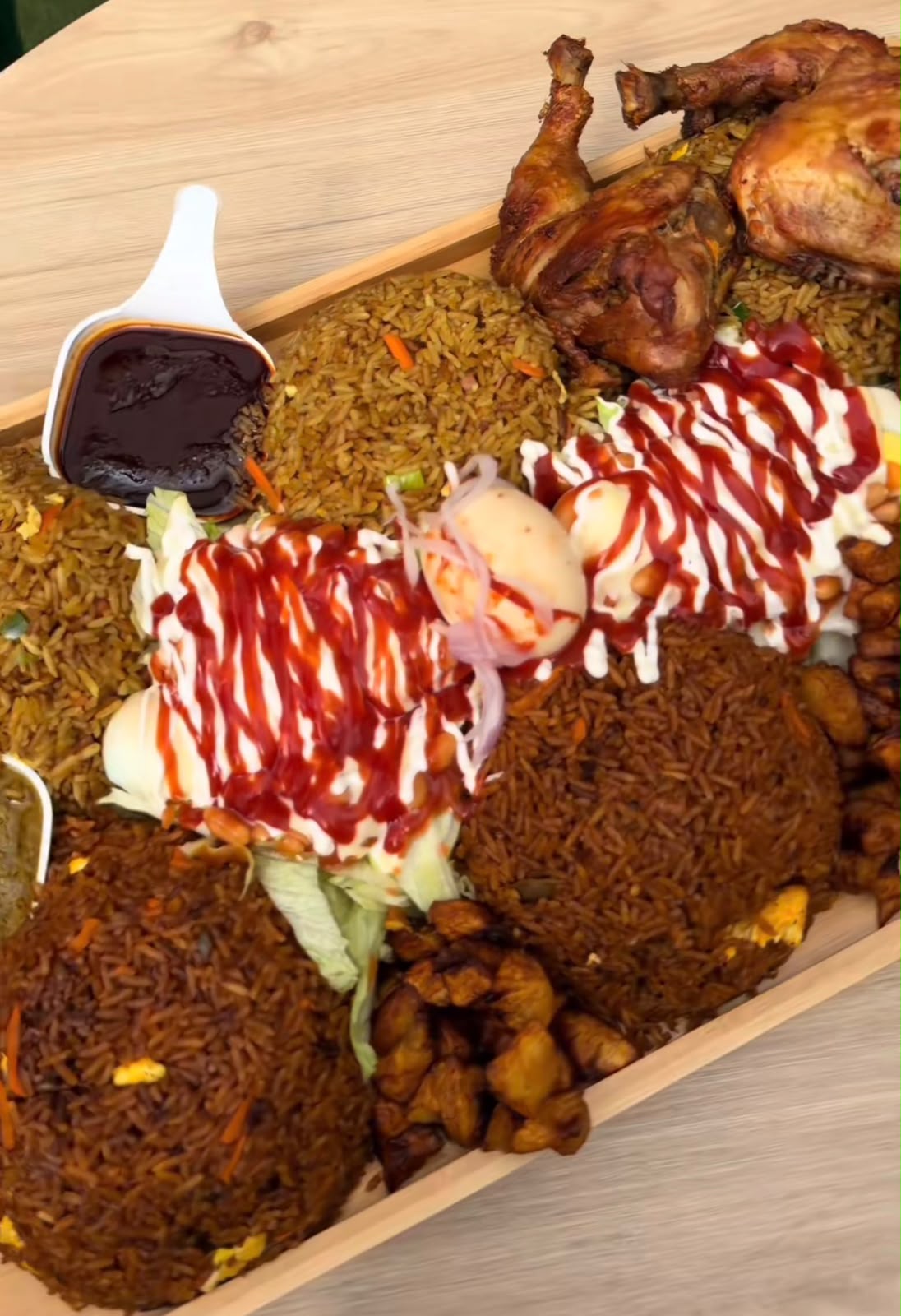 Feed the body platter