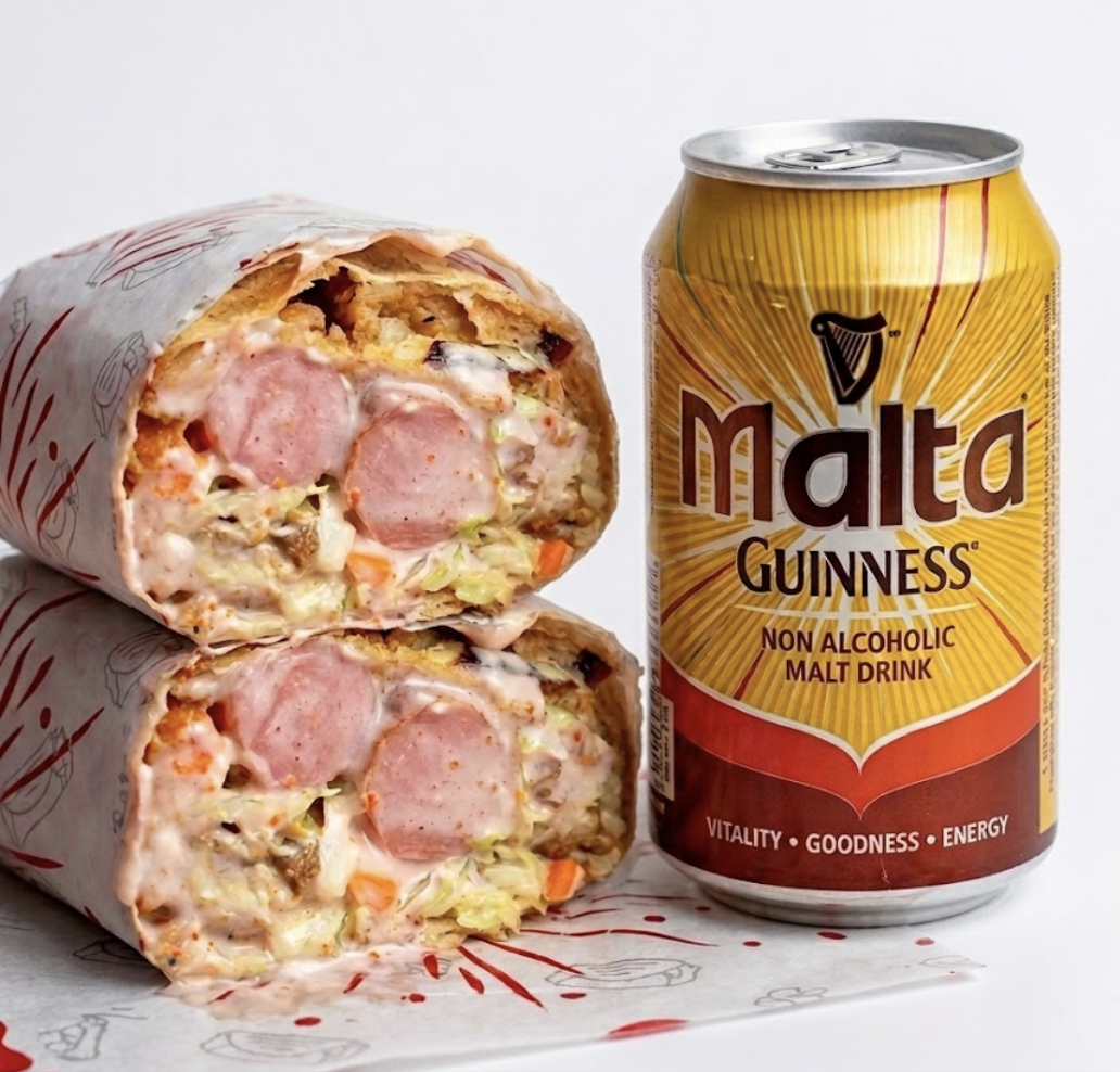 CLASSIC SHAWARMA - Chicken with Malta Guiness