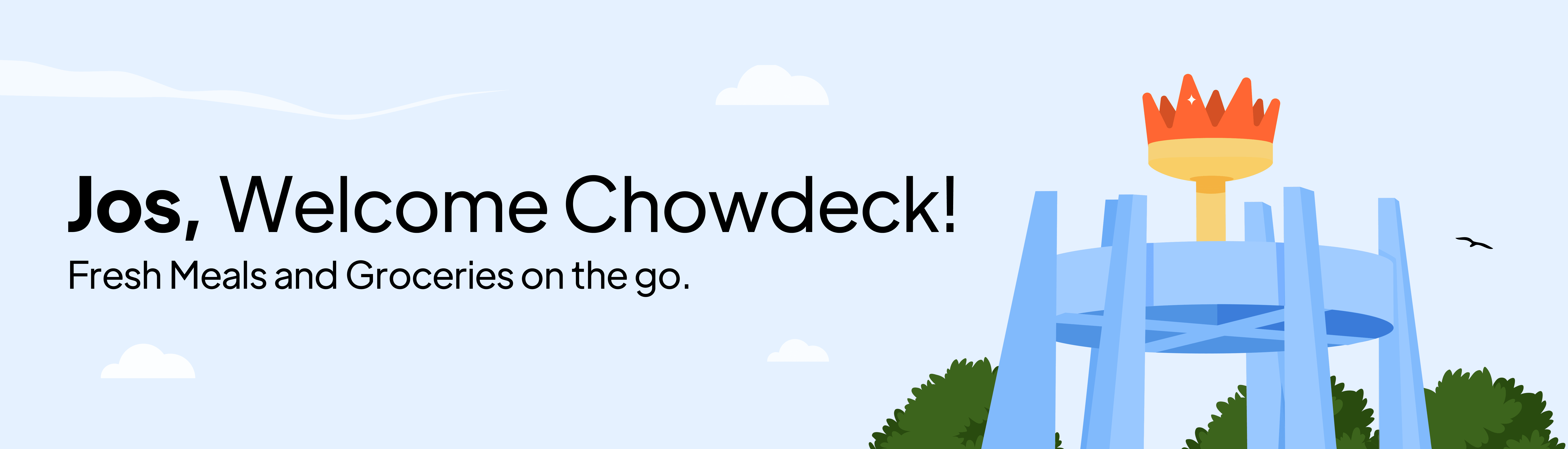 Jos, Welcome Chowdeck!