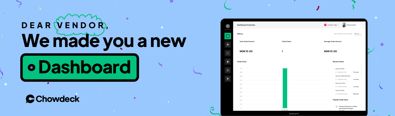 Our Vendor App Got an Upgrade!