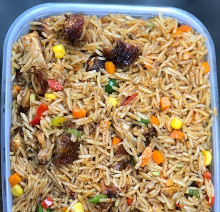 Gucci yam with ponmo sauce only