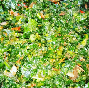steamed ugwu