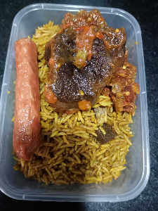 Suya rice only