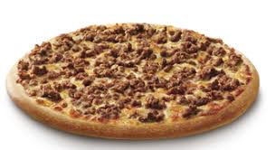 BBQ beef pizza - Large
