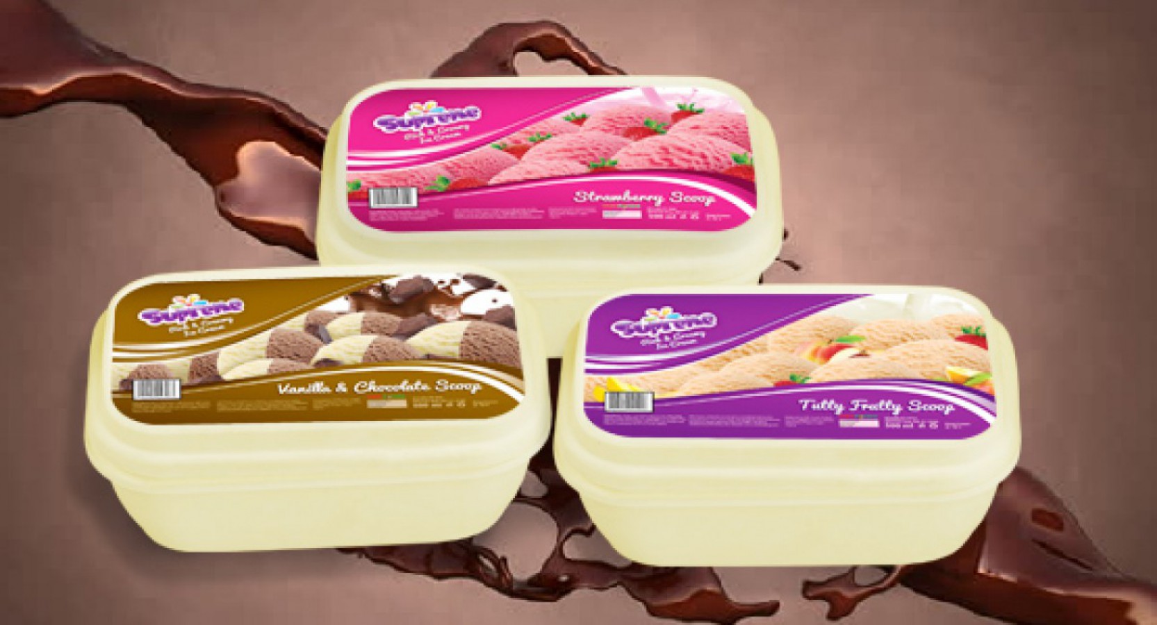 Large ice cream