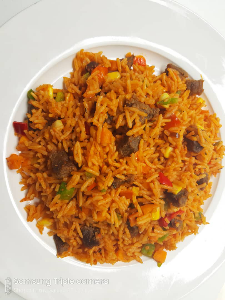 Rich jollof rice